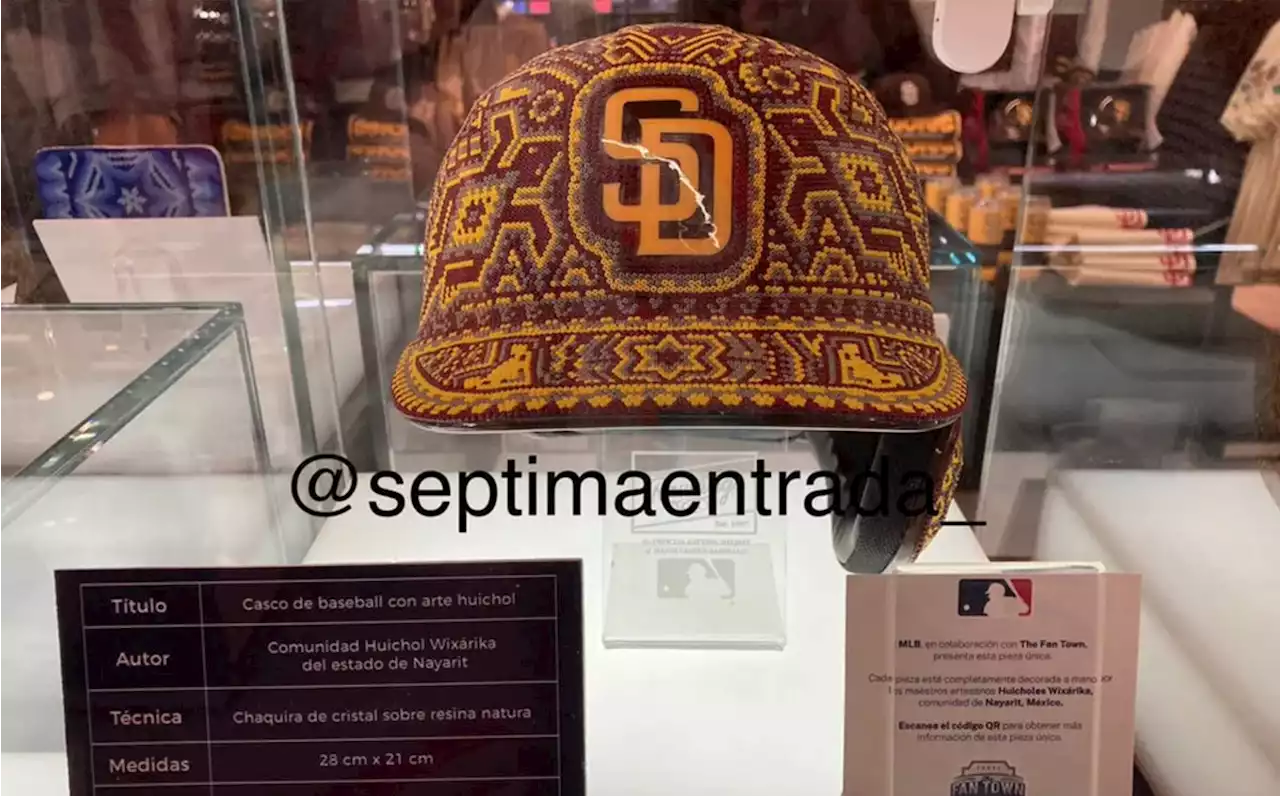 El arte huichol se hace presente en los juegos de la MLB en México