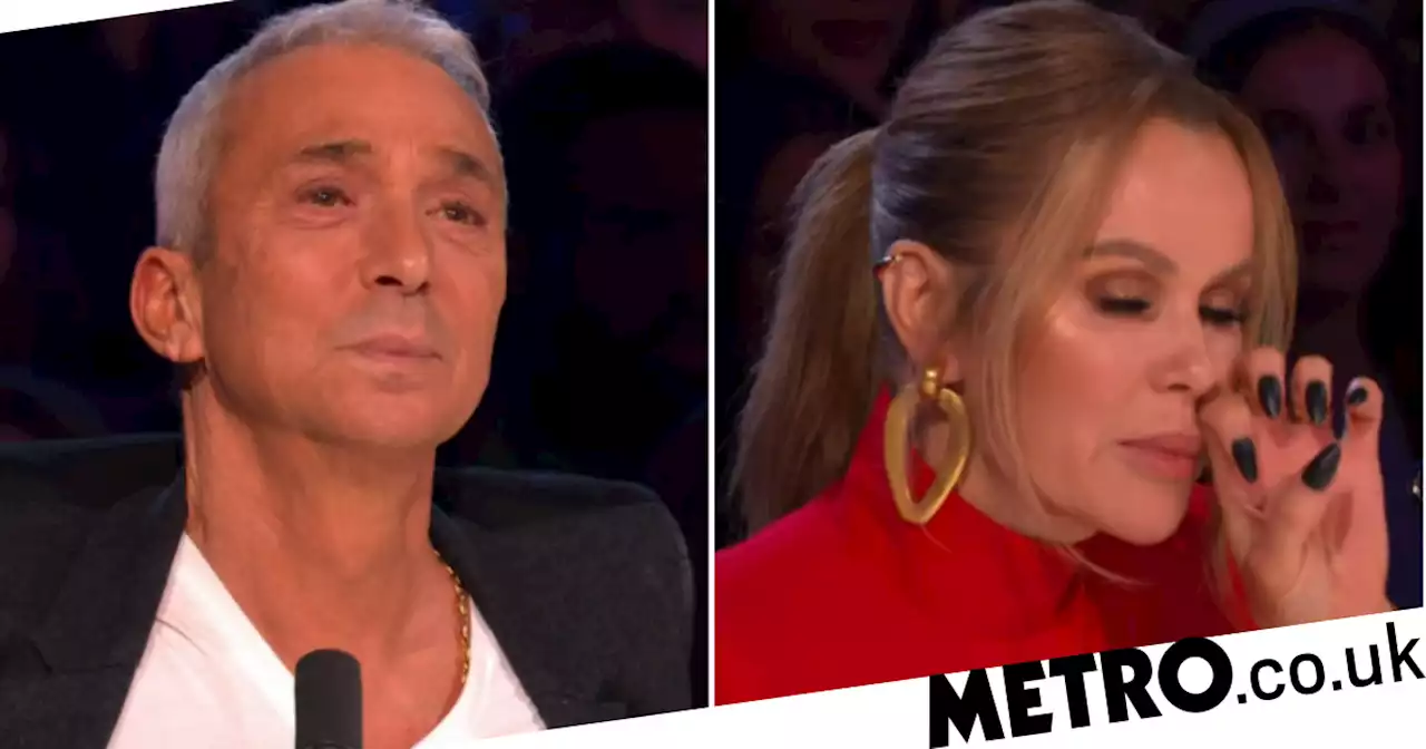 BGT judges Amanda Holden and Bruno Tonioli break down in tears over Welsh choir