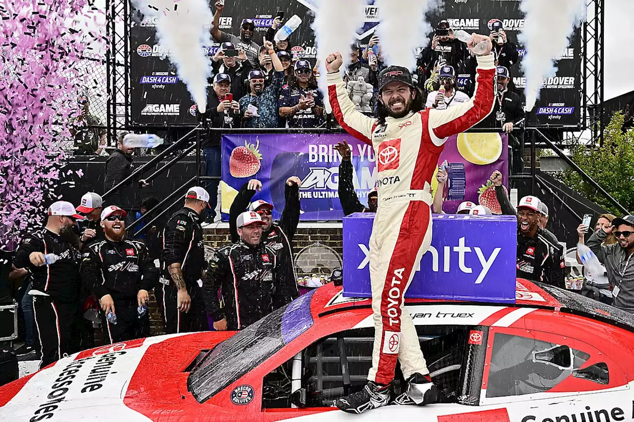 Ryan Truex claims first career Xfinity win at Dover