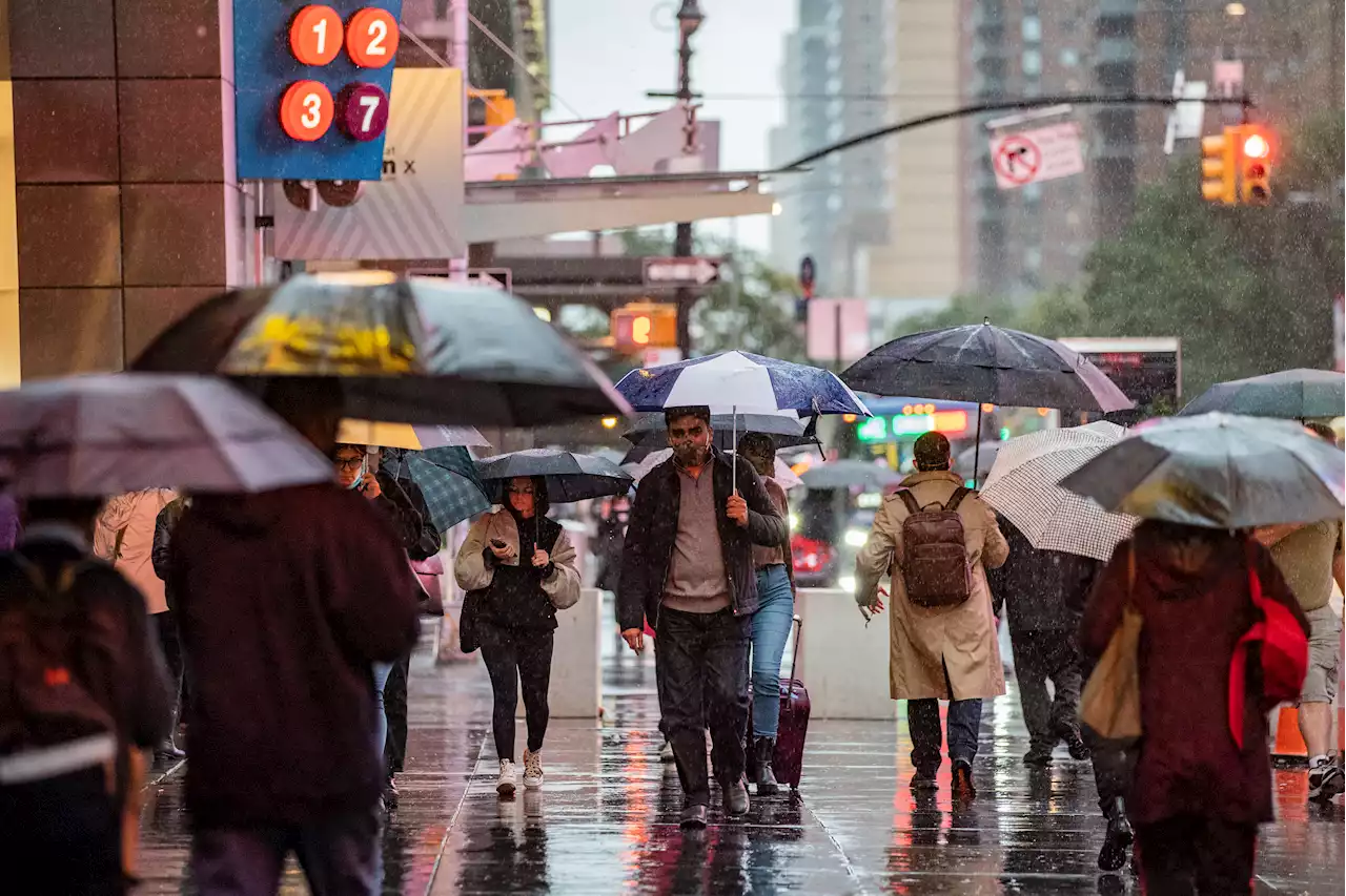 Heavy, Relentless Rain Pounds NYC Area for Weekend Washout — Plus T-Storm Chances