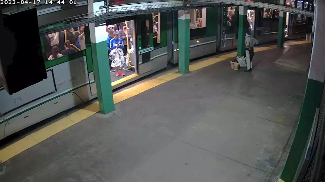 New Video Shows Moment Floor Buckled on Green Line Train on Marathon Monday