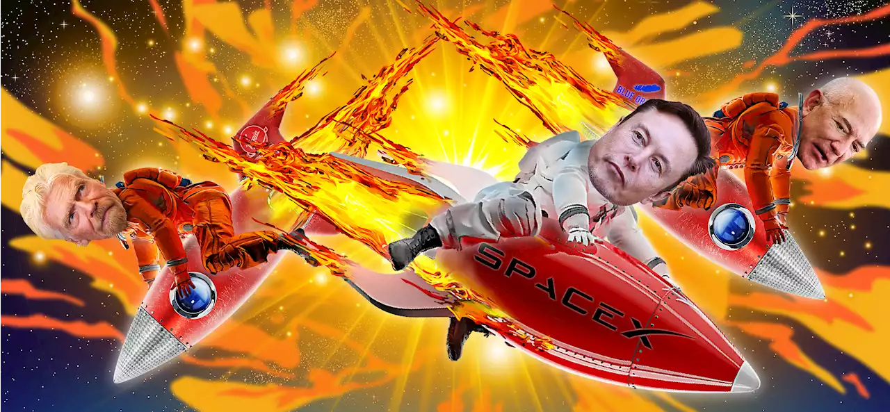 Elon Musk ‘winning’ billionaire space race even after rocket fail