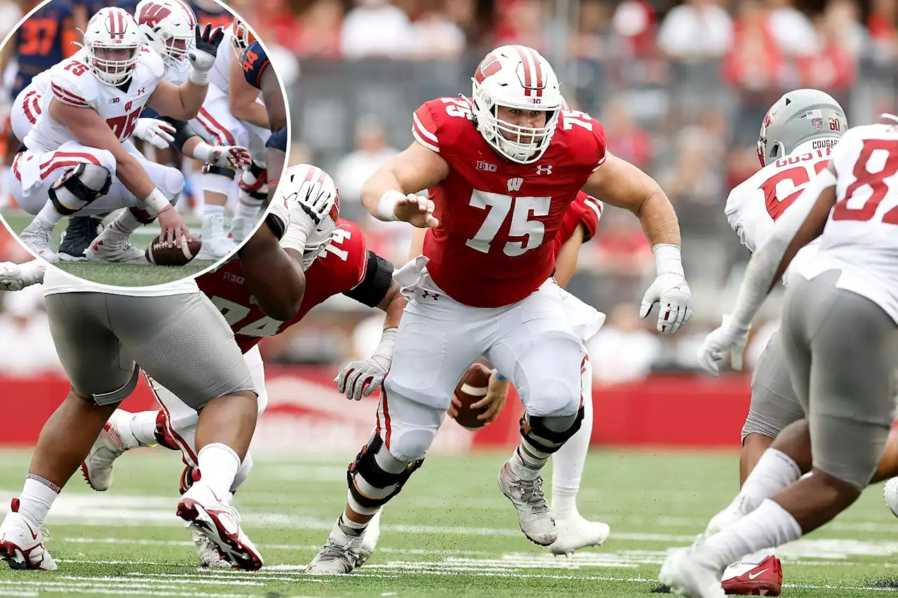 Jets select Wisconsin’s Joe Tippmann in second-round of NFL Draft