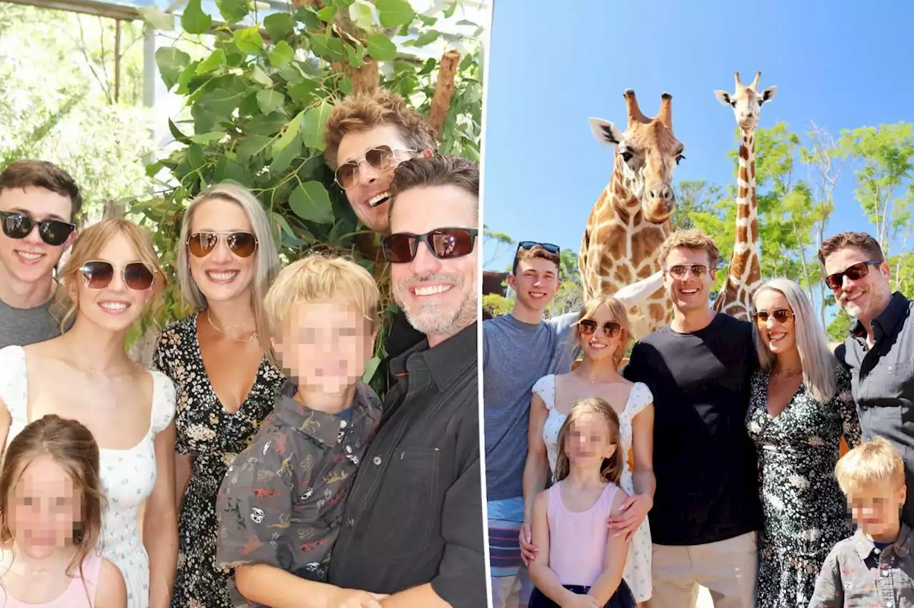 More photos of Sydney Sweeney with Glen Powell’s family during zoo trip surface