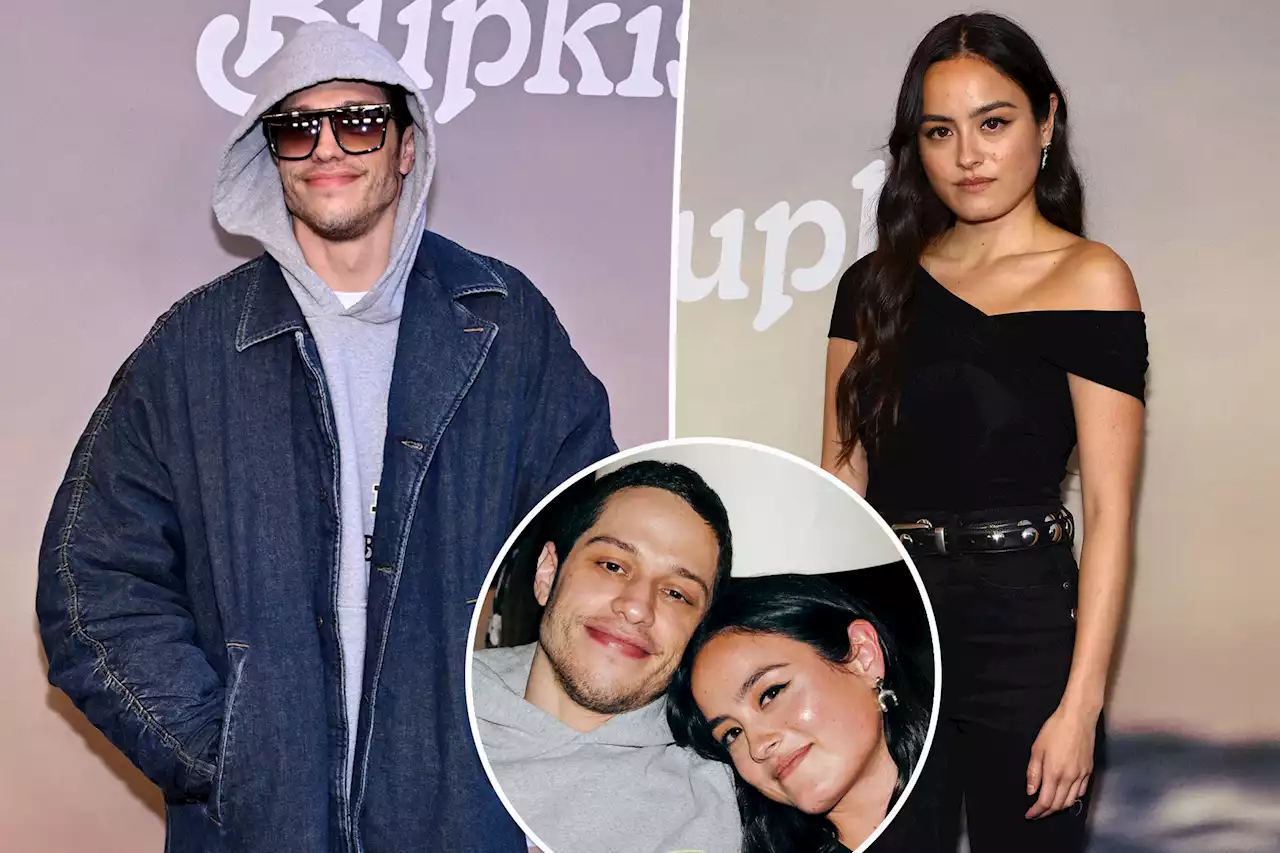 Pete Davidson, Chase Sui cuddle at ‘Bupkis’ party after avoiding red carpet together