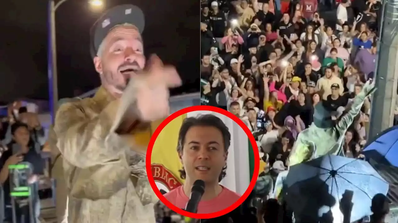 División por 'show' de J Balvin en comuna de Medellín, hasta Daniel Quintero aprovechó - Pulzo