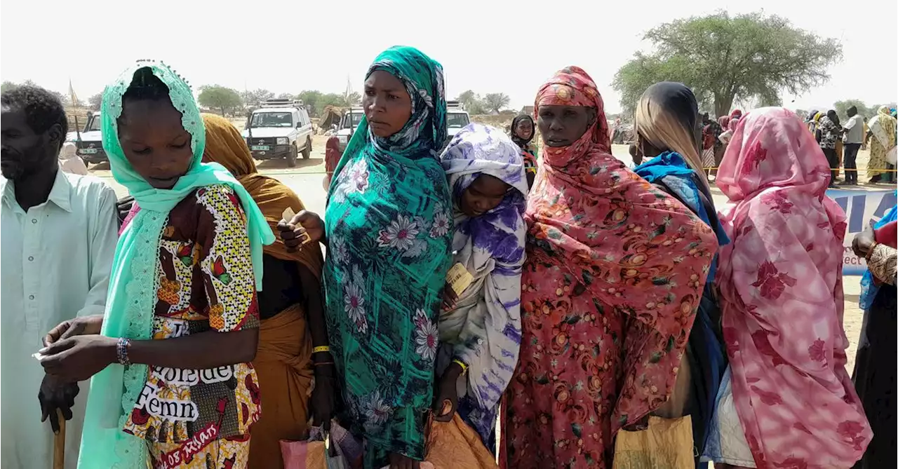 A race to the border after childbirth as fighting forces Sudanese to flee