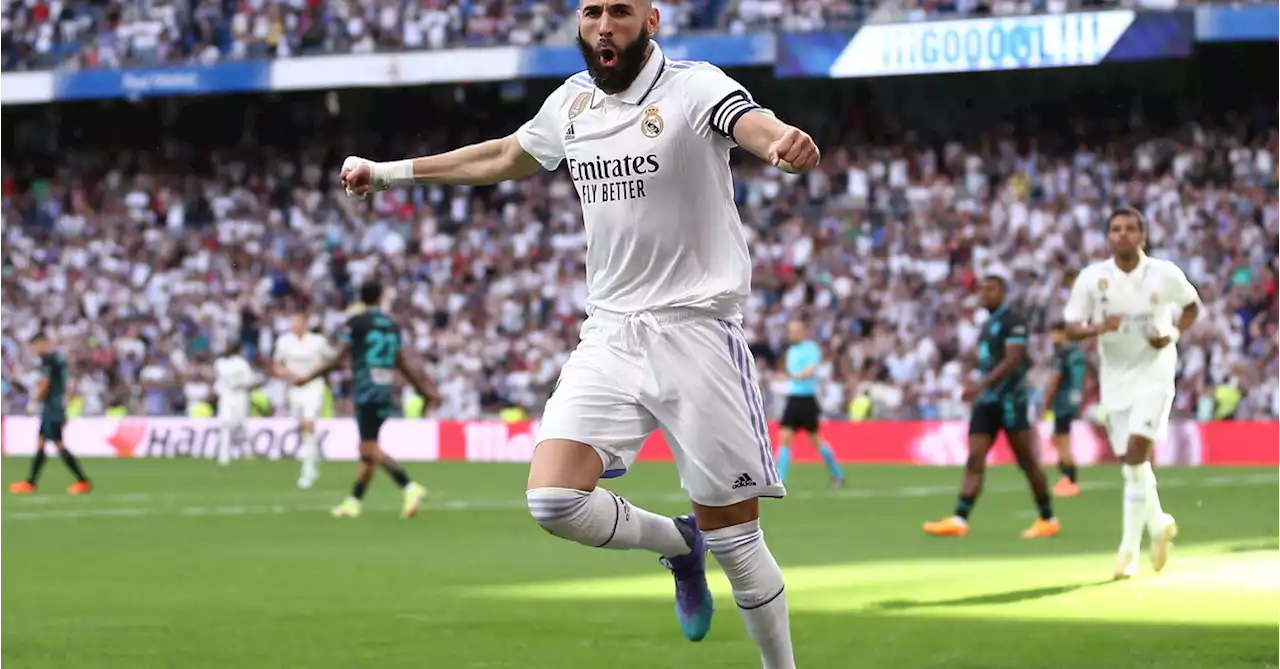 Liga: Benzema trascina il Real contro l&#39;Almeria