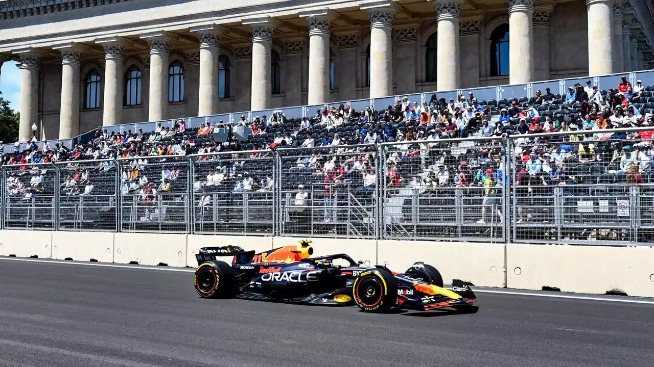 Formel 1, Großer Preis von Aserbaidschan: Perez gewinnt Sprint vor Leclerc und Verstappen