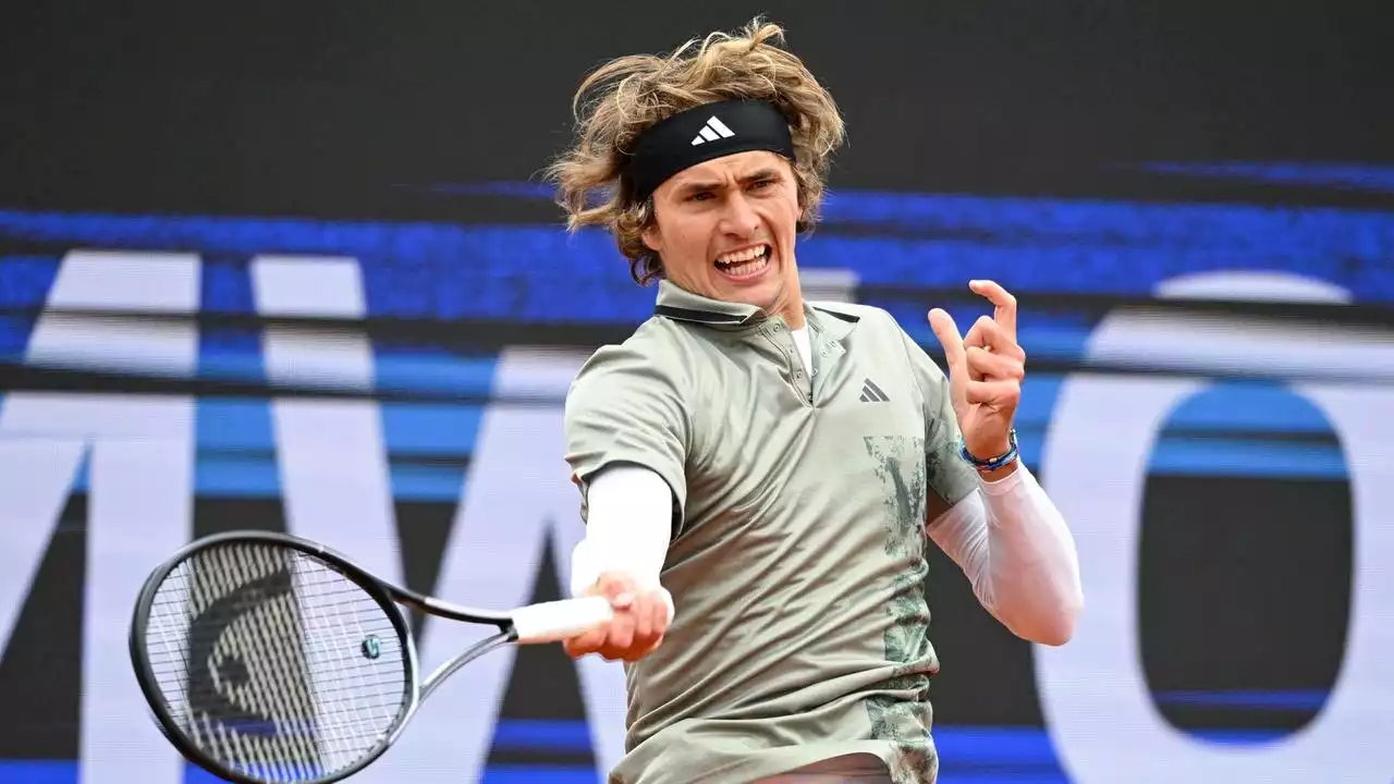 Tennis in Madrid: Nach 3,5 Stunden Nachtarbeit: Zverev erreicht dritte Runde