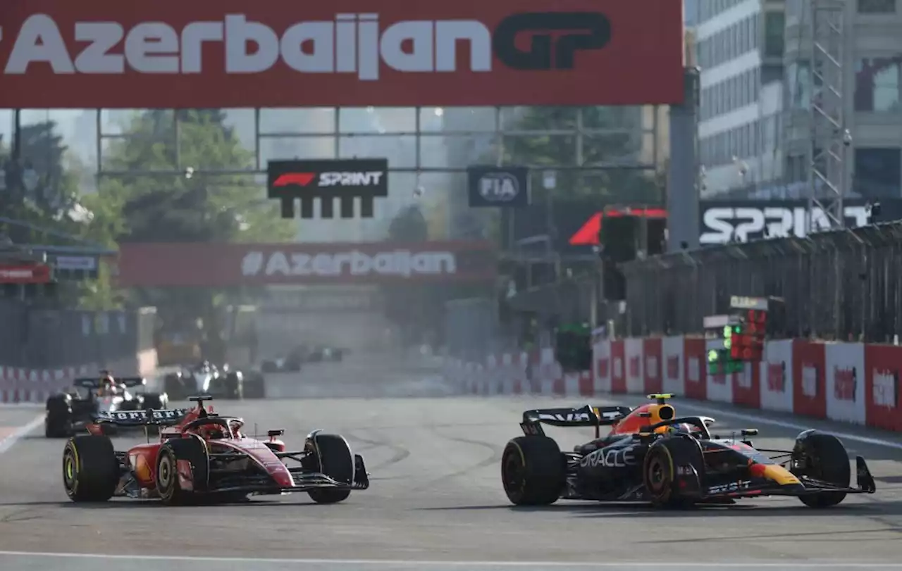 Checo Pérez 'voló' y ganó el Sprint del Gran Premio de Azerbaiyán