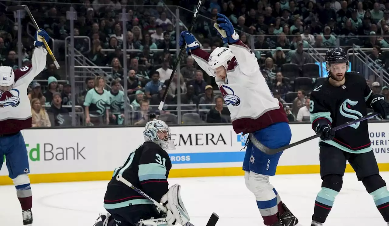 Defending champ Avs force Game 7 with 4-1 win over Kraken