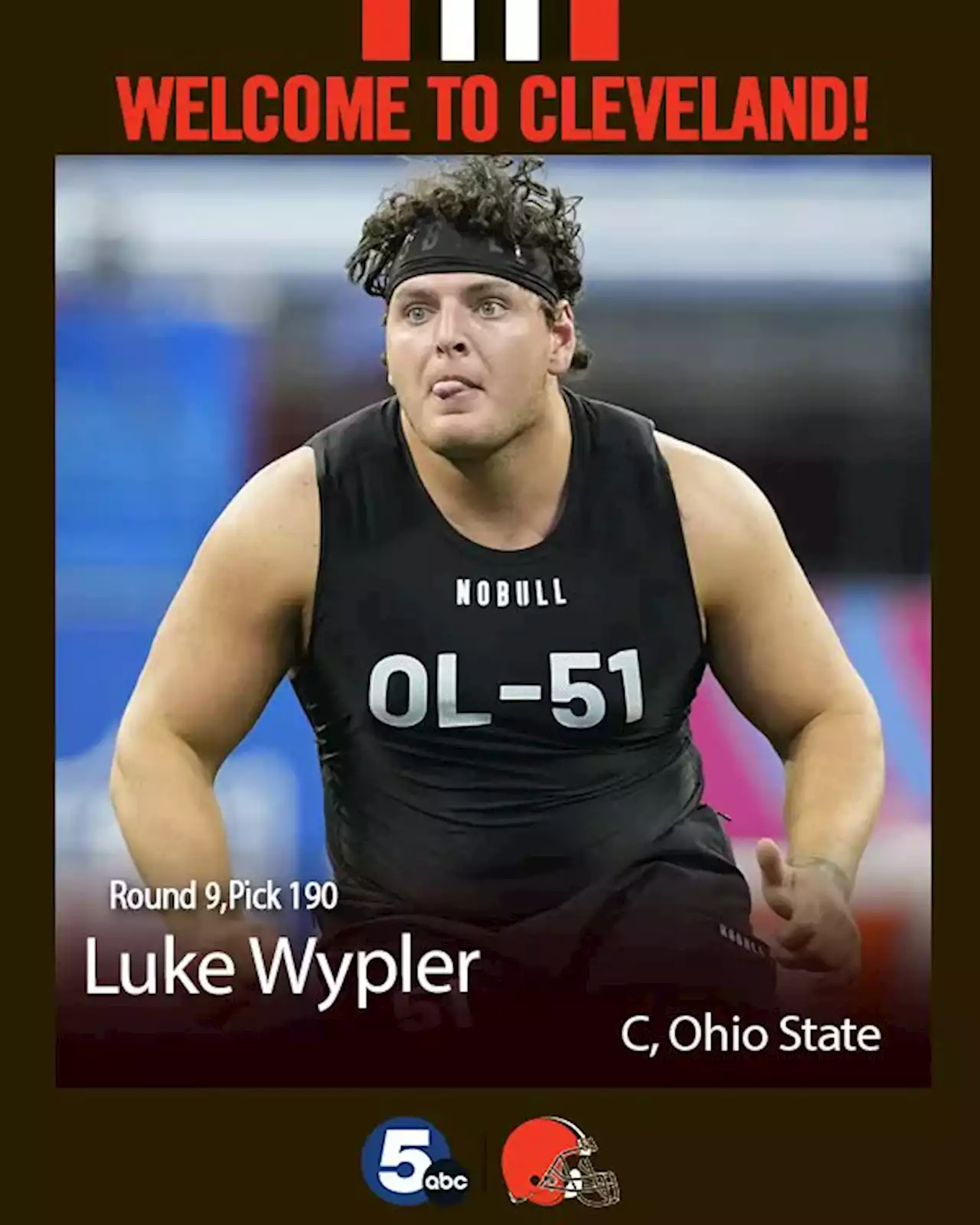 Cleveland Browns select Buckeye Luke Wypler with penultimate pick in 2023 NFL Draft