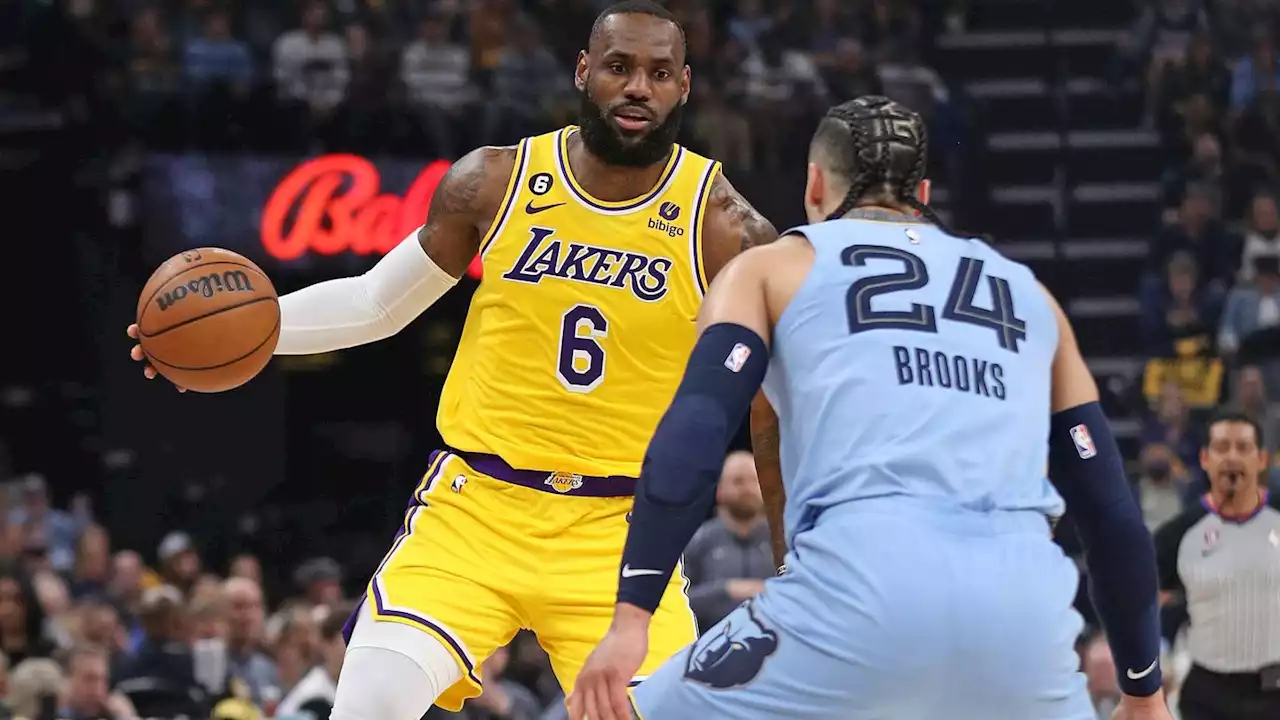 NBA playoffs: LeBron James doesn't shake hands, Dillon Brooks avoids media after Lakers eliminate Grizzlies