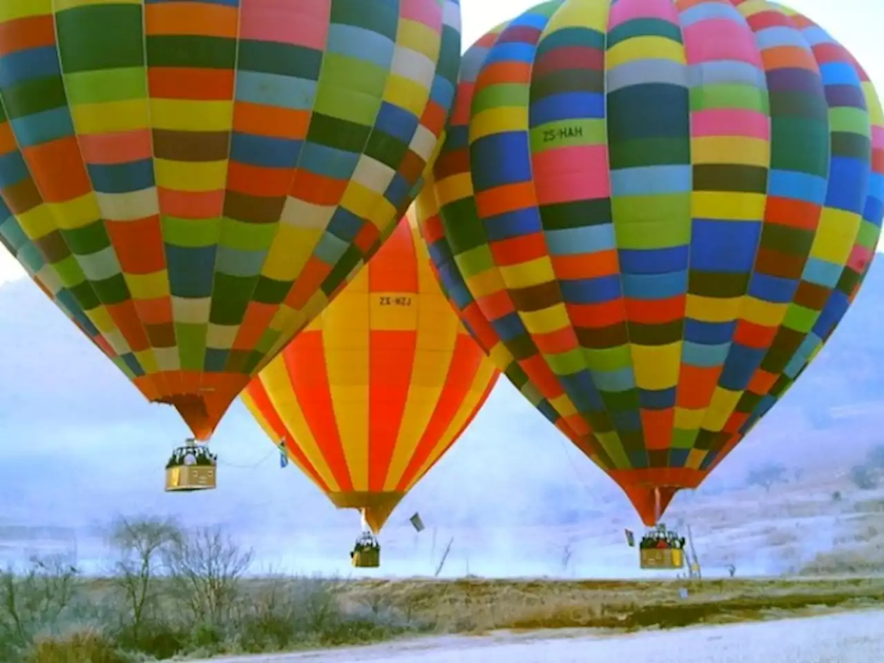 WATCH: Hot Air Balloon Catches Fire Mid-Air [Video]