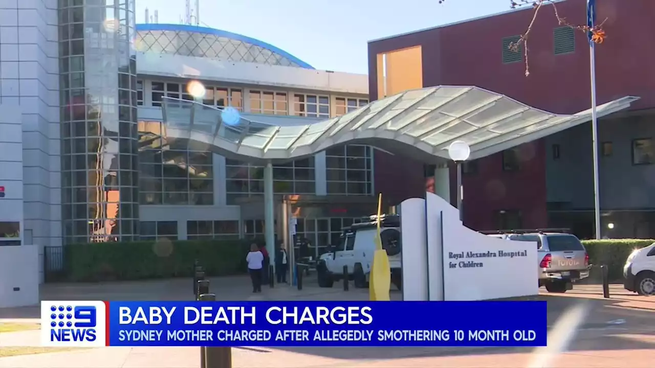 Woman charged after death of 10-month-old baby in Sydney