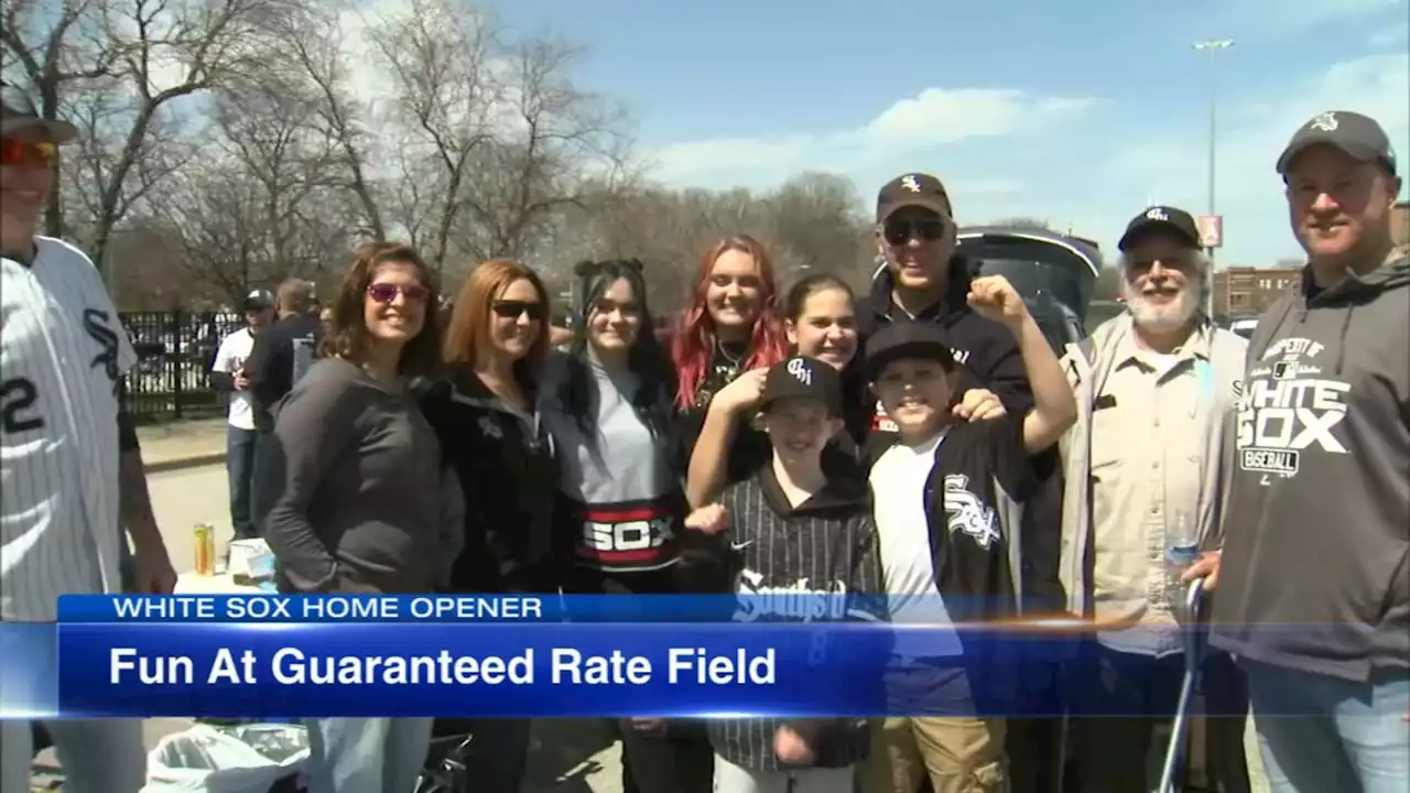 Chicago White Sox fans return to Guaranteed Rate Field for Home Opener