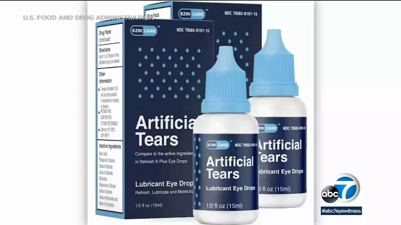 FDA inspection finds sterilization issues at recalled eye drop manufacturer's facility