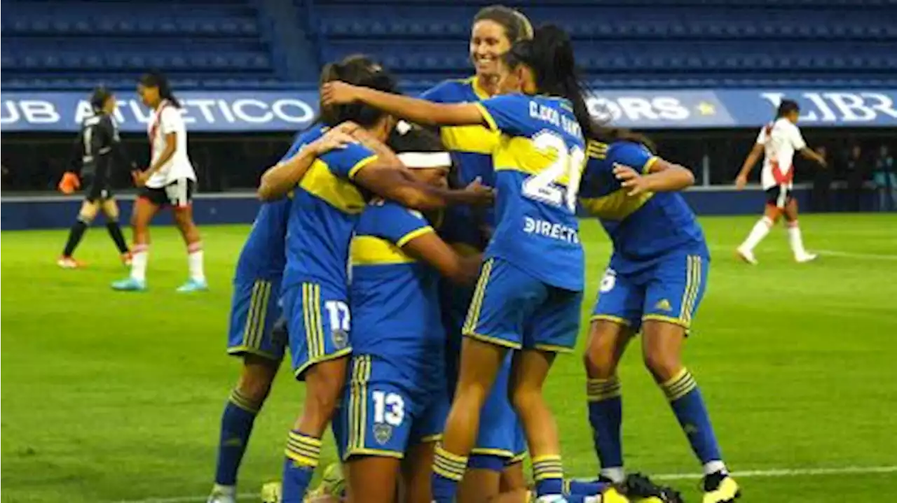 Boca se quedó con el superclásico ante River en el Campeonato Femenino de fútbol