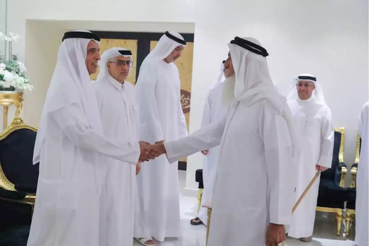 حاكم رأس الخيمة يتلقى التهاني من كبار المسؤولين والمواطنين بمناسبة رمضان | صحيفة الخليج