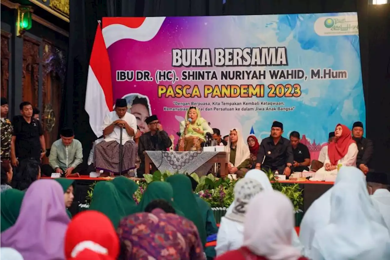 Sinta Nuriyah buka puasa bersama masyarakat lintas agama Kota Madiun