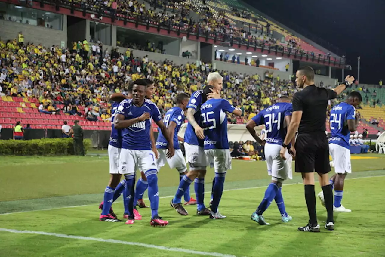 Millonarios volvió a trepar al primer lugar de la tabla; Santa Fe también se lució