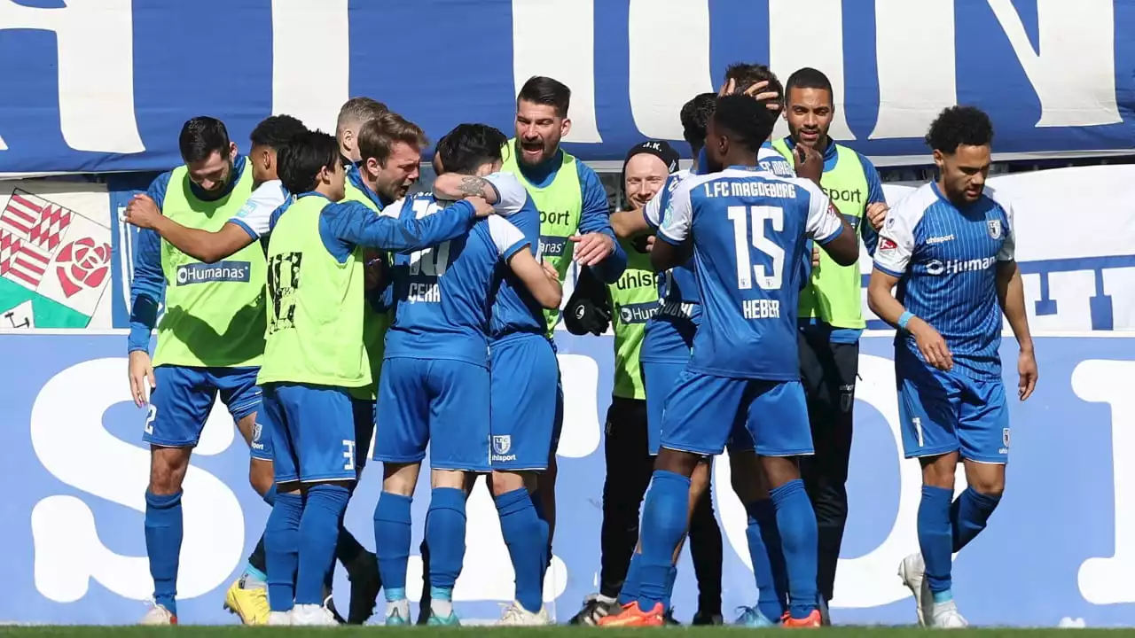 1. FC Magdeburg: Ceka erklärt den Jubel mit Brünker