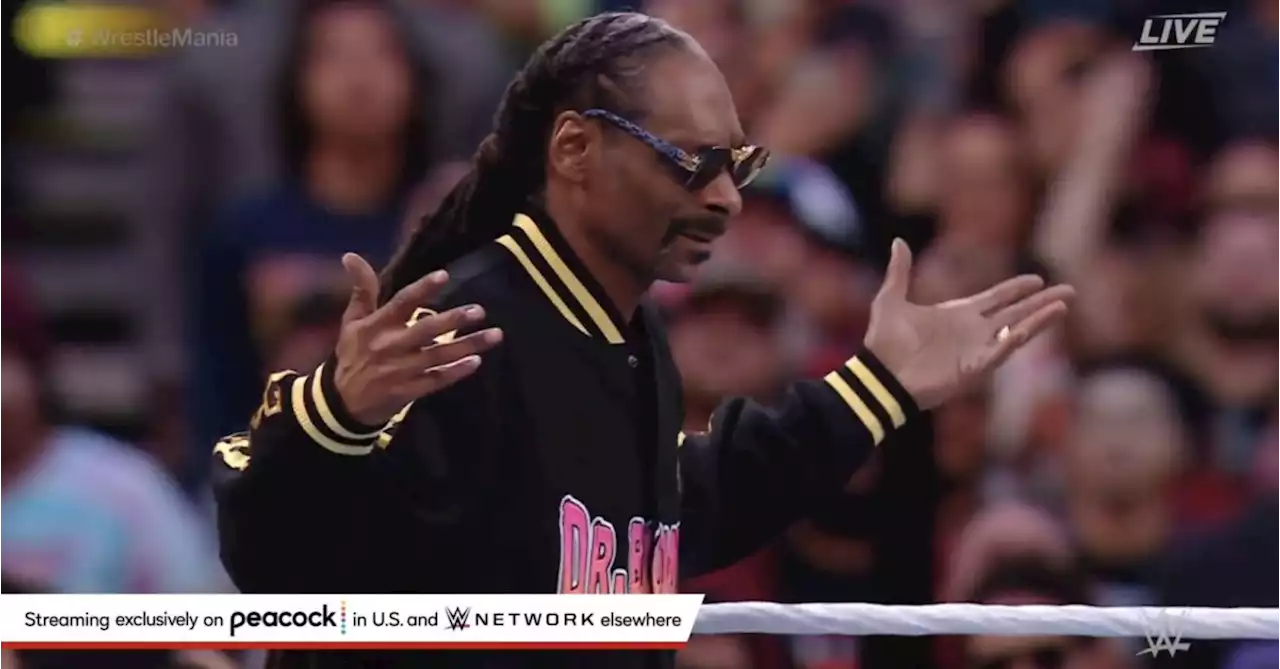 Snoop Dogg Saves WrestleMania After Shane McMahon's Shocking Return