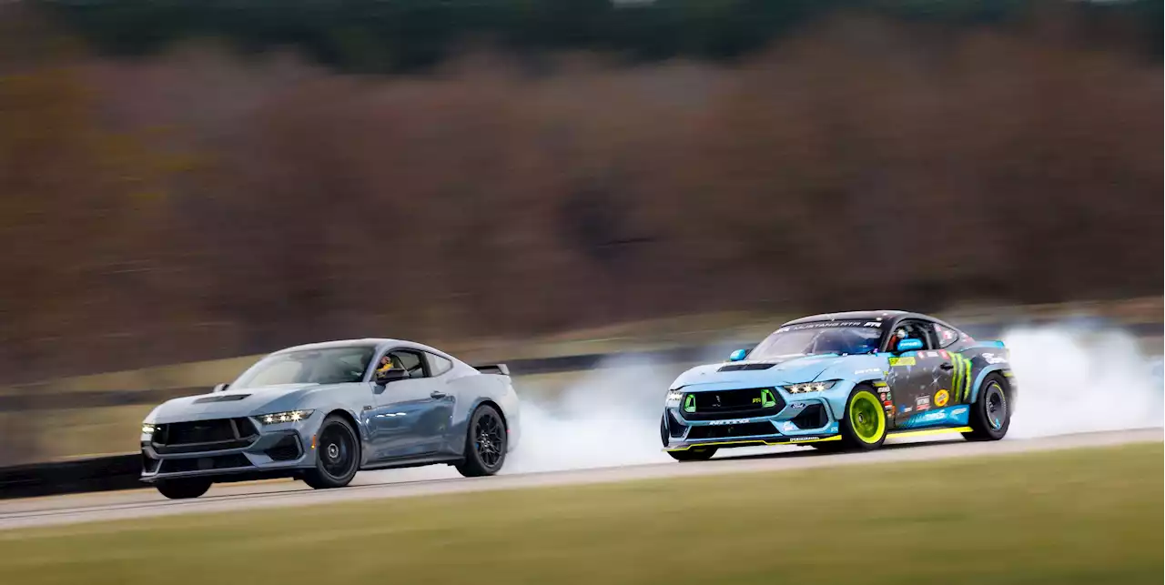 Tail-Out Action Is in Your Future with 2024 Ford Mustang's Available Drift Brake