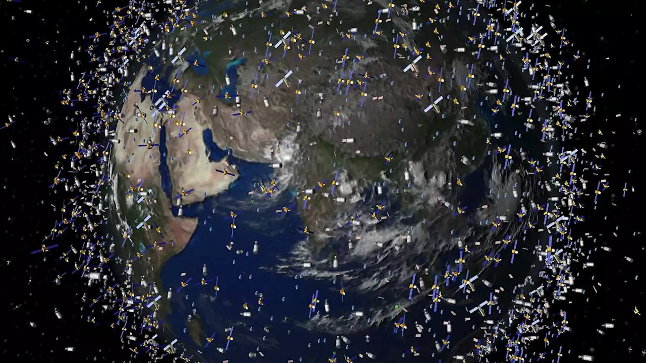 Tausende Tonnen Weltraummüll kreisen um die Erde