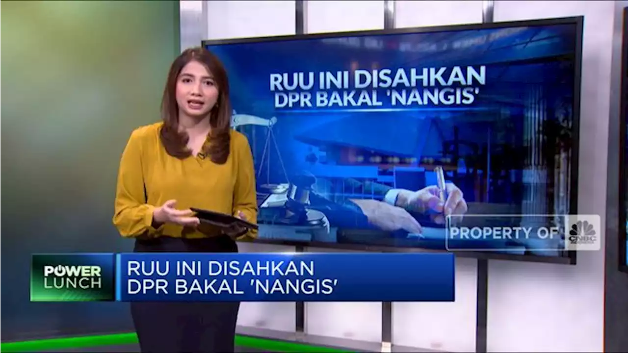 Video: RUU Ini Disahkan, DPR Bakal 'Nangis'