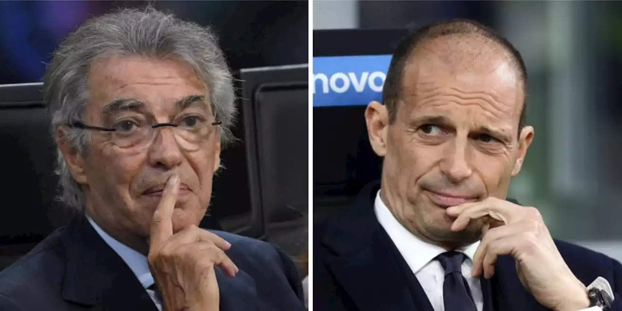 Juve-Inter, Moratti: 'Allegri? Ecco cosa ne penso'