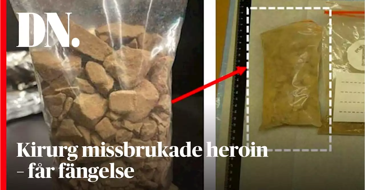 Kirurg levde dubbelliv och missbrukade heroin – döms till fängelse