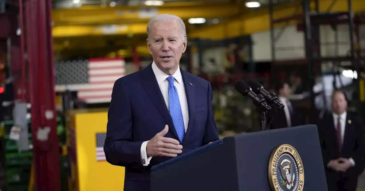 Biden hails clean energy investments, swipes at 'MAGA' Republicans in Minnesota