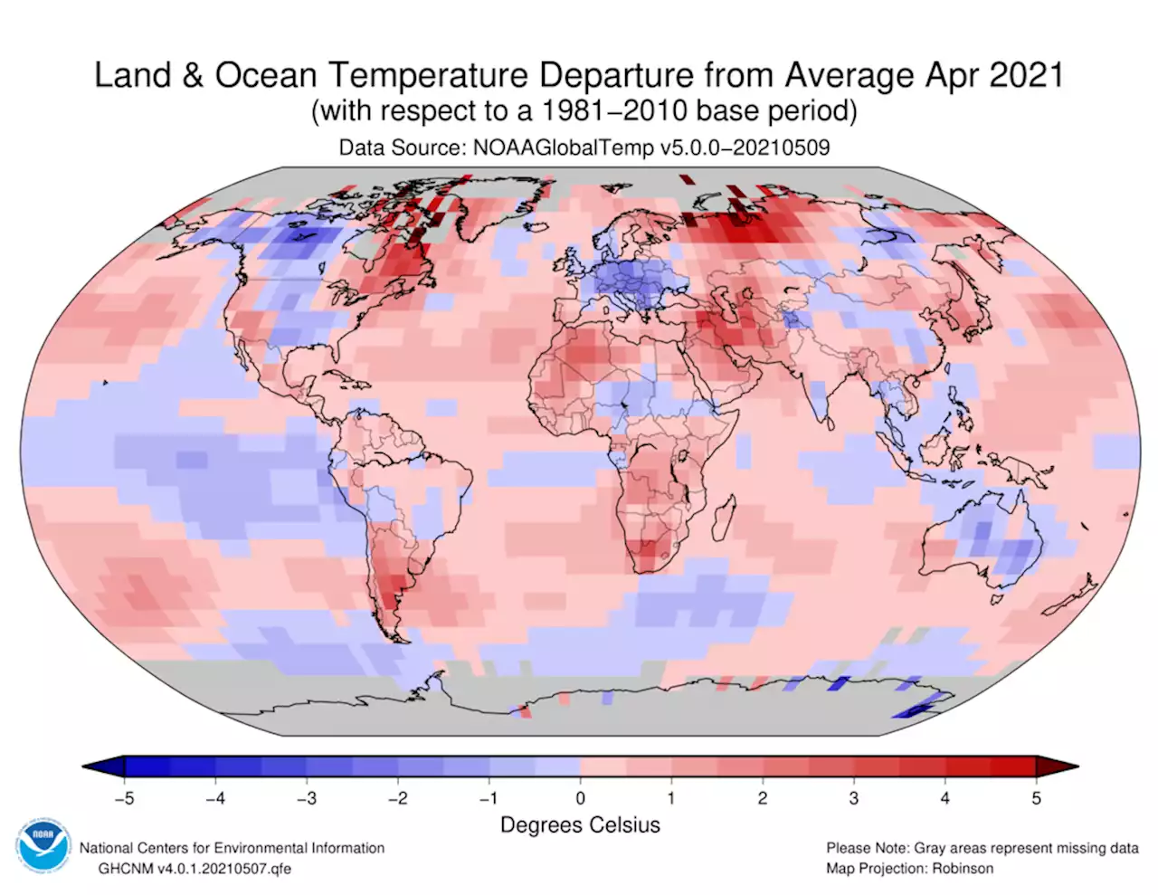 2021 Is Shaping Up To Be Quite Chilly Compared to Recent Years