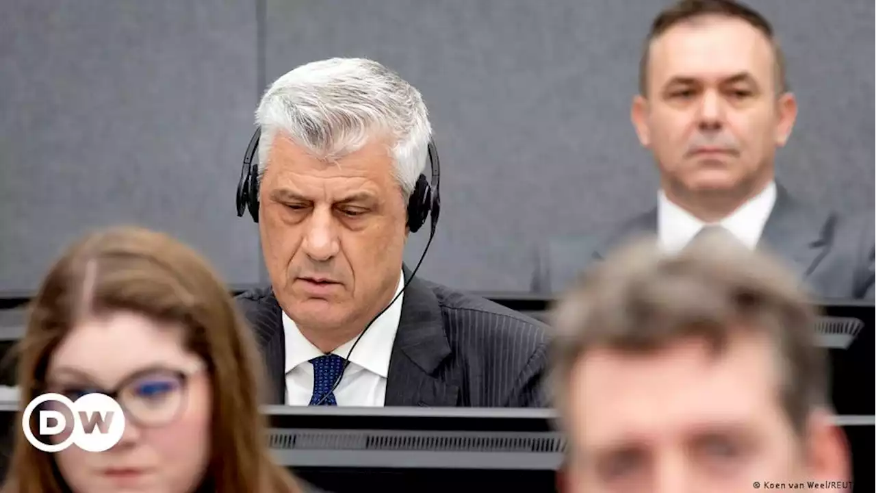 Kosovos Ex-Staatschef Thaci steht in Den Haag vor Gericht | DW | 03.04.2023