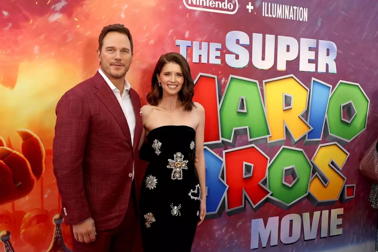 Star Spotting: Chris Pratt And Katherine Schwarzenegger Team Up At ‘Super Mario Bros. Movie’ Screening