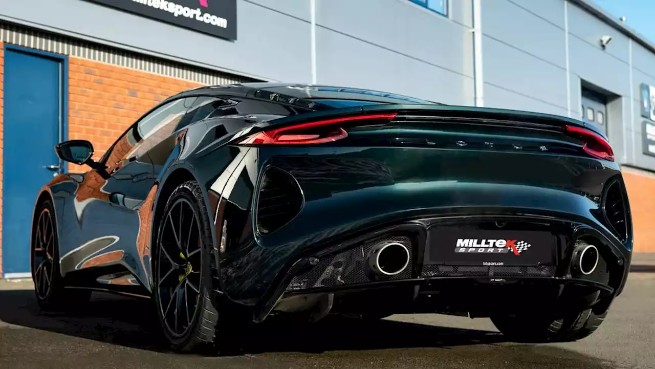 Lotus Emira gets lighter, more vocal exhaust courtesy of Milltek | Evo