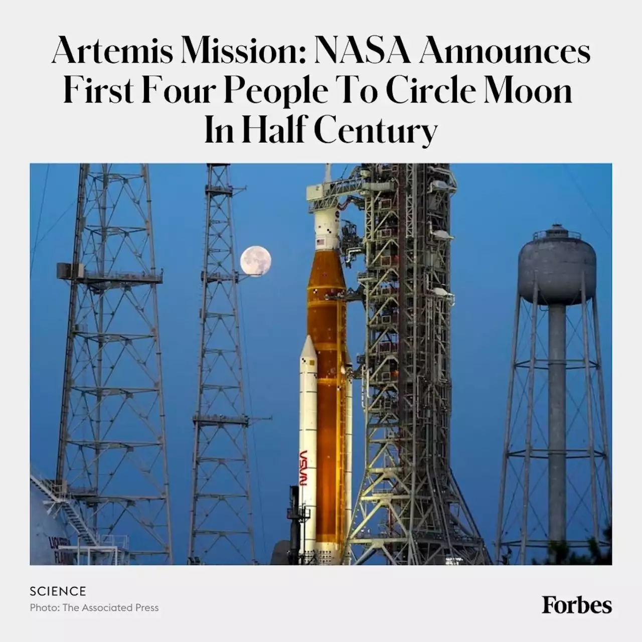 Artemis Mission: NASA Announces First Four People To Circle Moon In Half Century