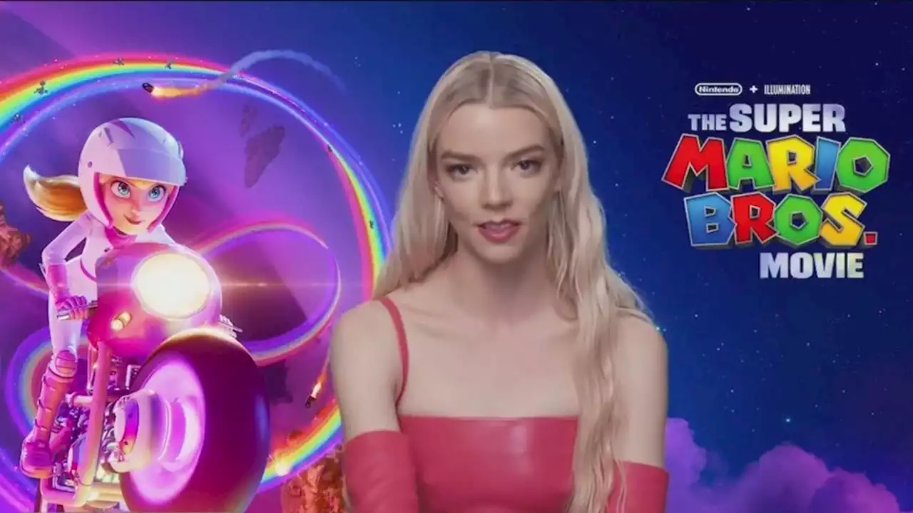 Anya Taylor-Joy talks about playing Princess Peach in 'The Super Mario Bros. Movie'