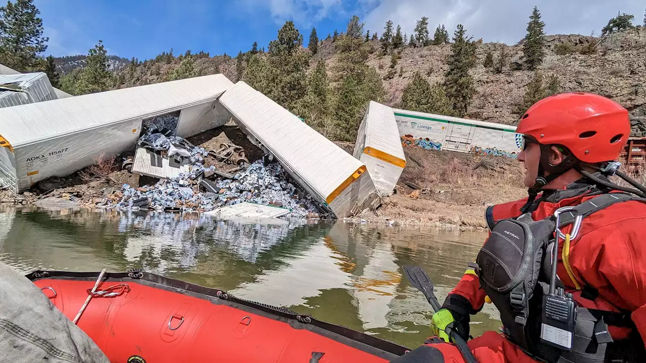 Derailed train in Montana spilled Coors Light and Blue Moon beer into the countryside