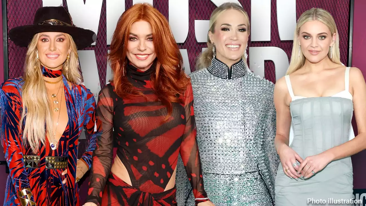 Shania Twain, Carrie Underwood, Kelsea Ballerini and Lainey Wilson heat up CMT Music Awards 2023 red carpet