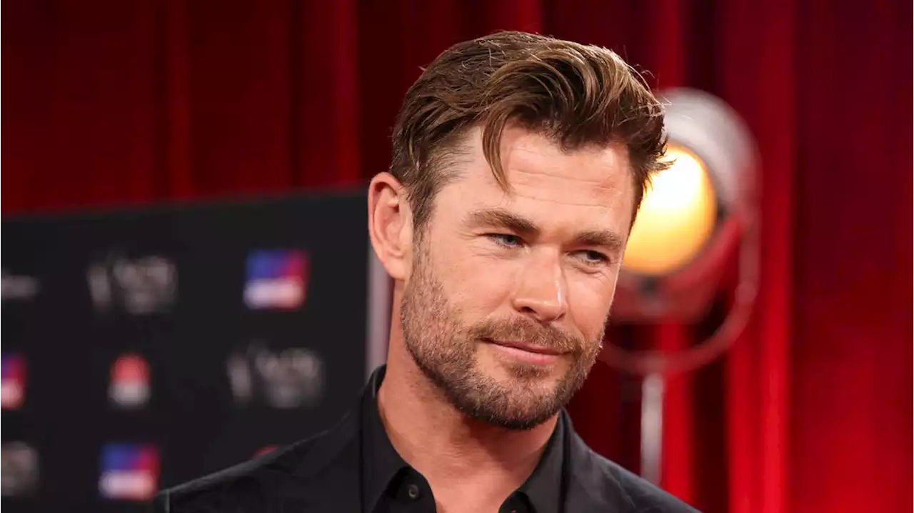 Chris Hemsworth will nach Alzheimer-Schock einen Gang zurückschalten