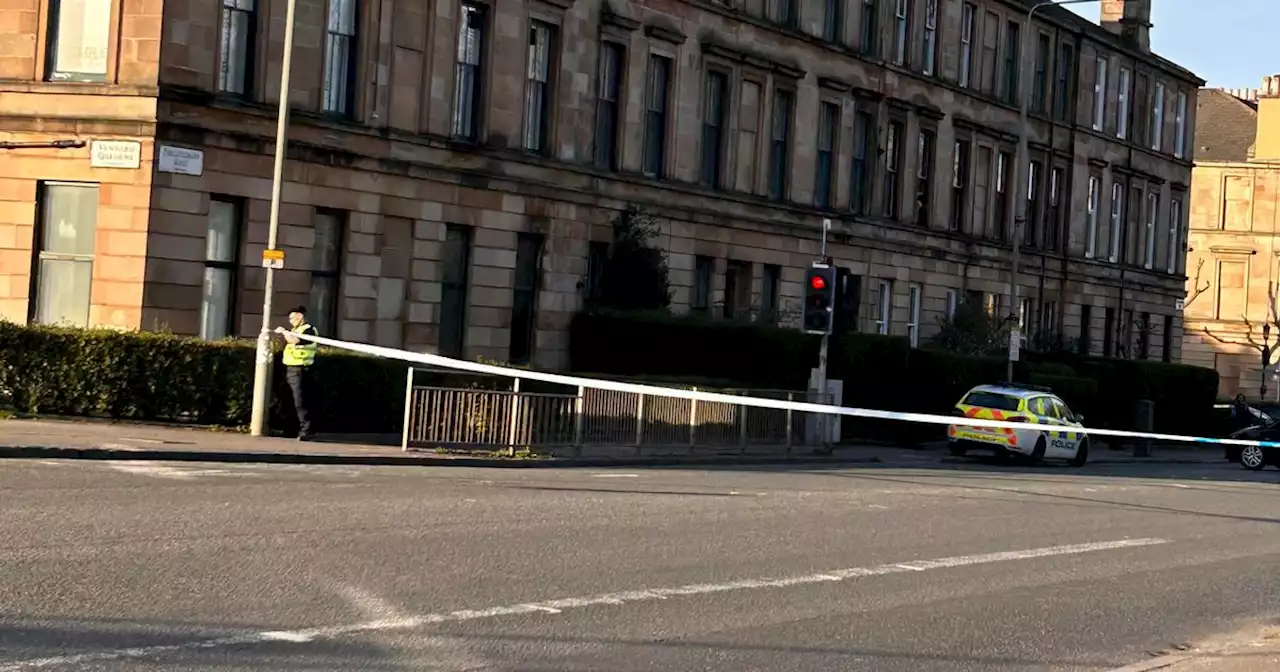 Ongoing police incident in Glasgow's Pollokshaws Road as area cordoned off