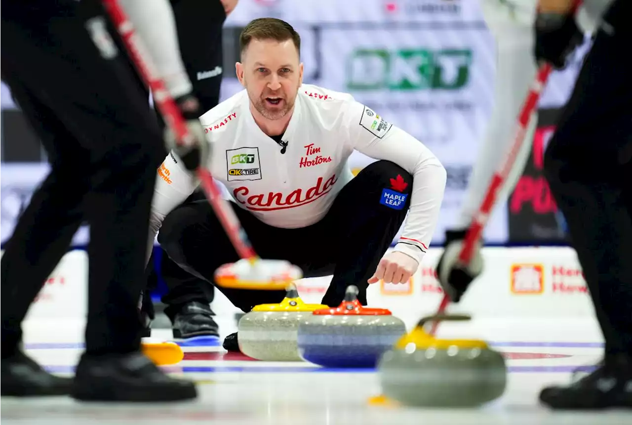 Canada’s Brad Gushue routs New Zealand but falls to Norway at men’s curling worlds