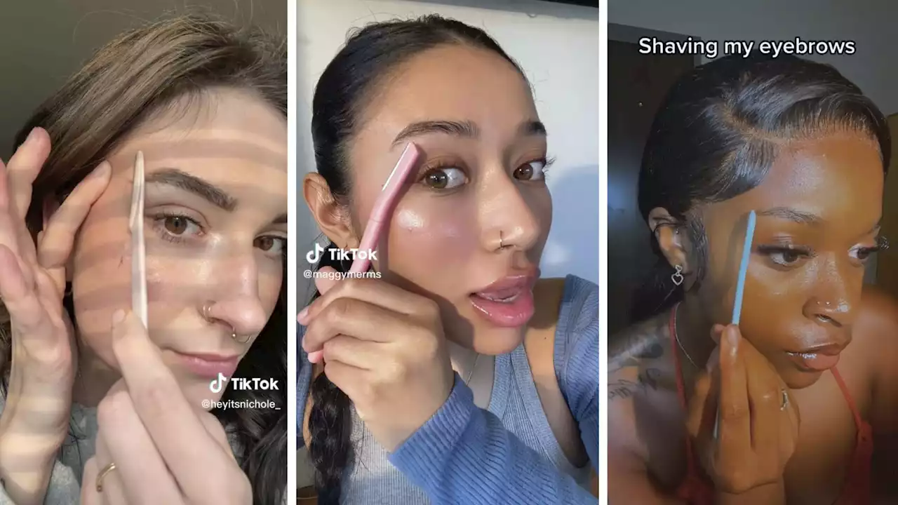 Gen Z Are Obsessed With ‘Straight Eyebrows’ And Millennials Are Worried For Them