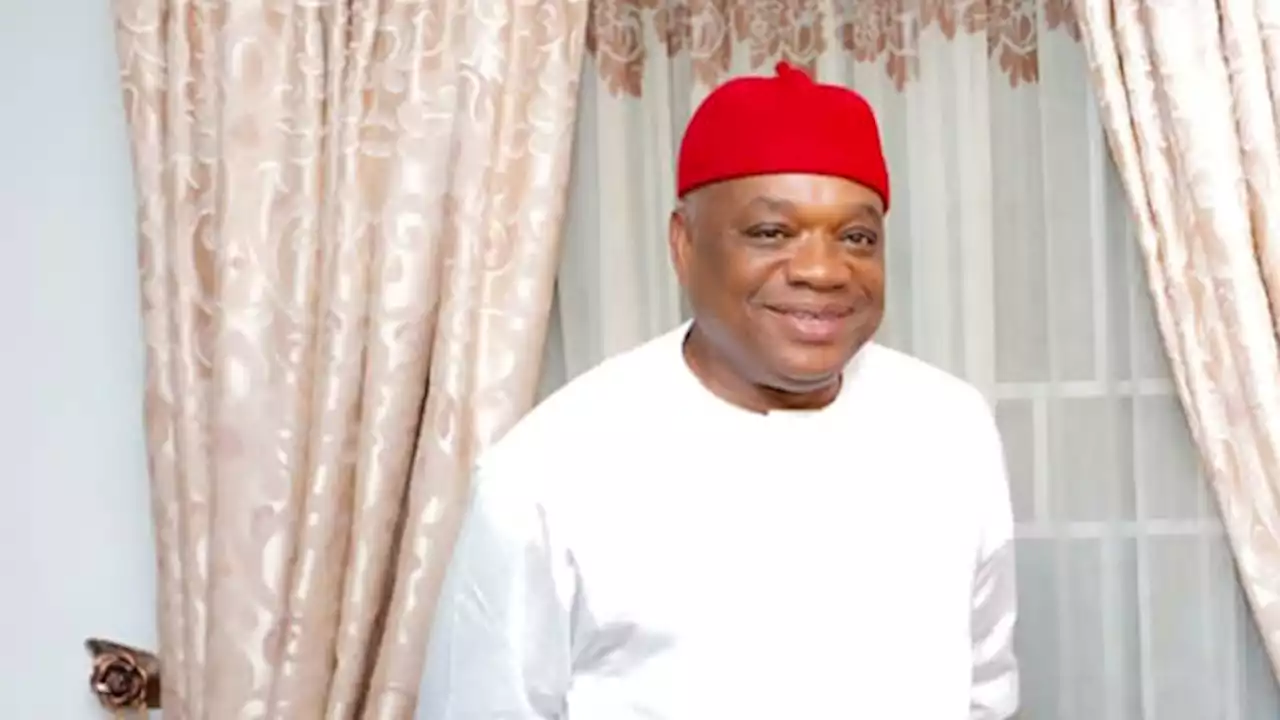 Orji Uzor Kalu announces death of wife Ifeoma