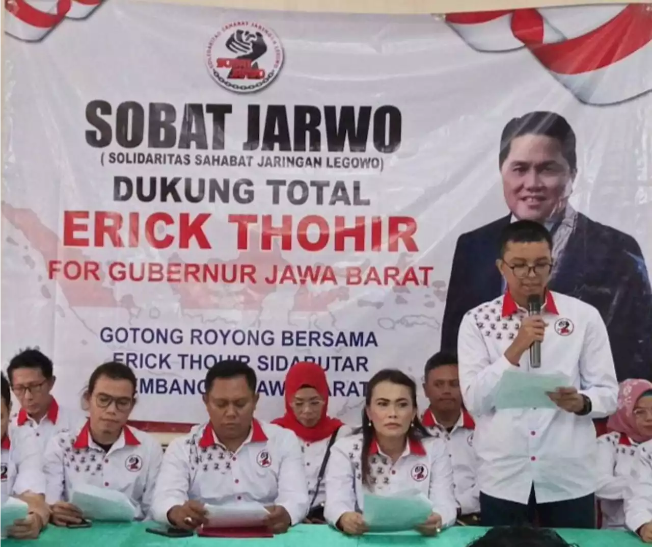 Erick Thohir Didorong jadi Gubernur Jabar 2024