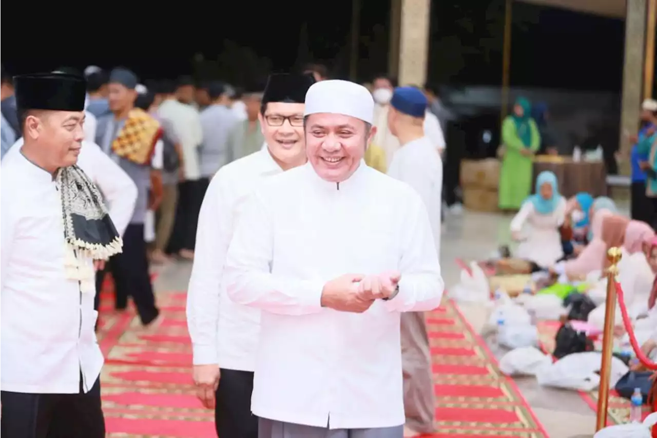 Safari Ramadan, Gubernur Herman Deru Minta Nakes Jangan Lekas Puas Meski Stunting Turun