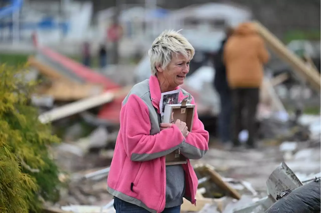 32 dead as tornadoes torment from Arkansas to Delaware